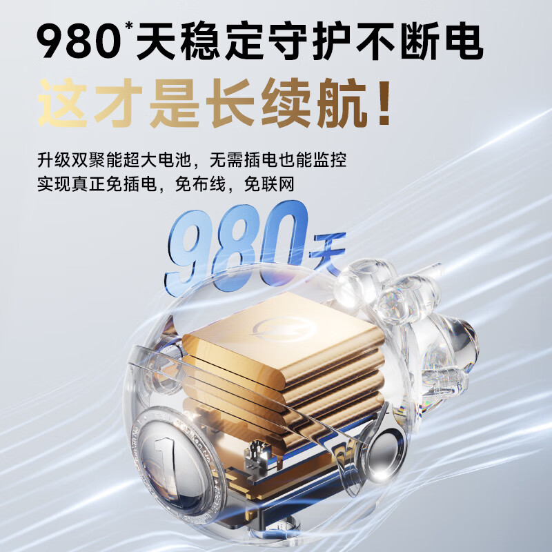 九目君安一号宇航员摄像头监控饰品高清夜视 WiFi手机远程免插电家用安防无线监控器爆款 君安宇航一号高清WiFi版-常电款 25年重磅新品 无卡【无内存需自配高速正品卡】