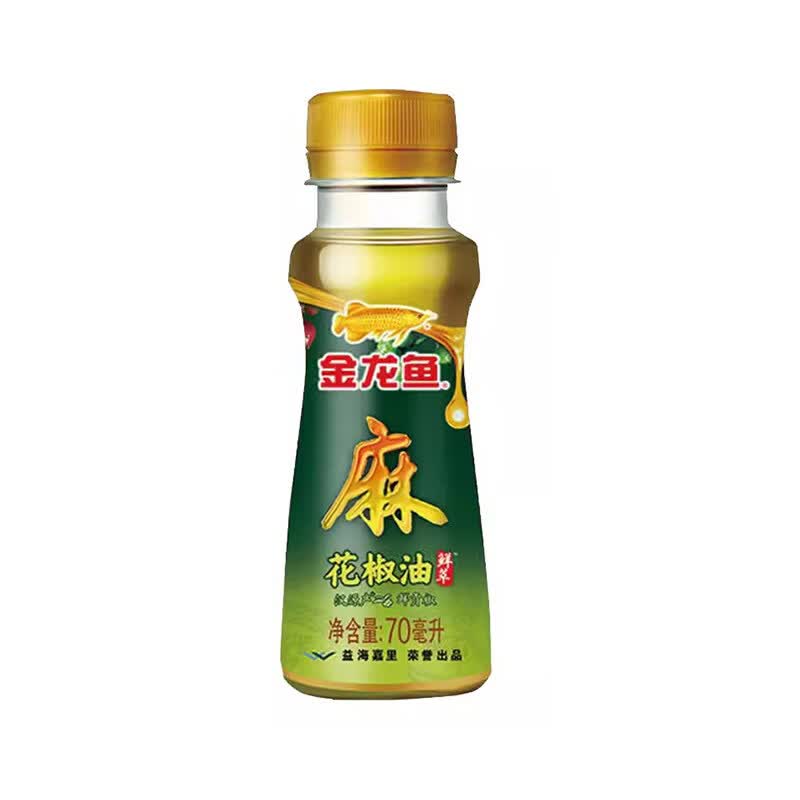 金龙鱼花椒油芝麻香油70ml家用小瓶麻油调味料食用油芝麻油藤椒油 金龙鱼花椒油70ml