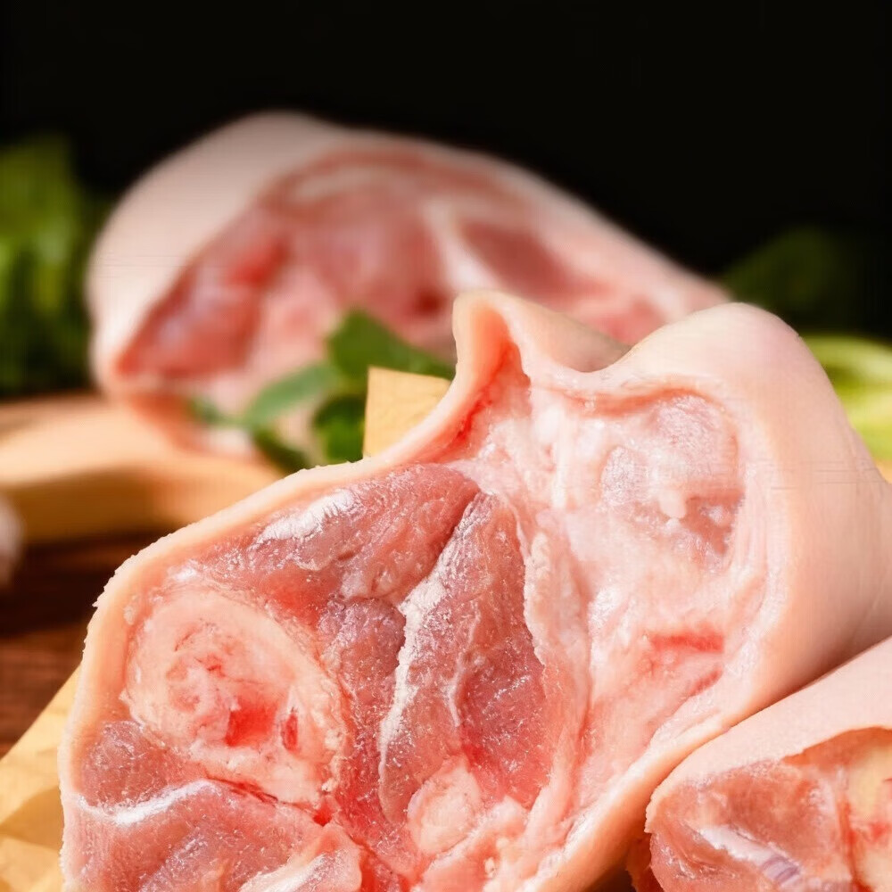 邻荣 精选猪前肘肉质饱满新鲜冷冻生鲜猪后肘子商用顺丰包邮年货家用 猪肘子4.5斤(共2只) 送货上门 破损包赔