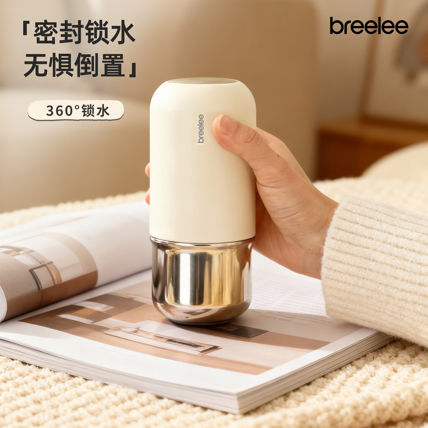 闲适生活迷你保温杯女生高颜值小巧便捷小容量口袋杯 316不锈钢随行水杯 曜石黑【230ml】