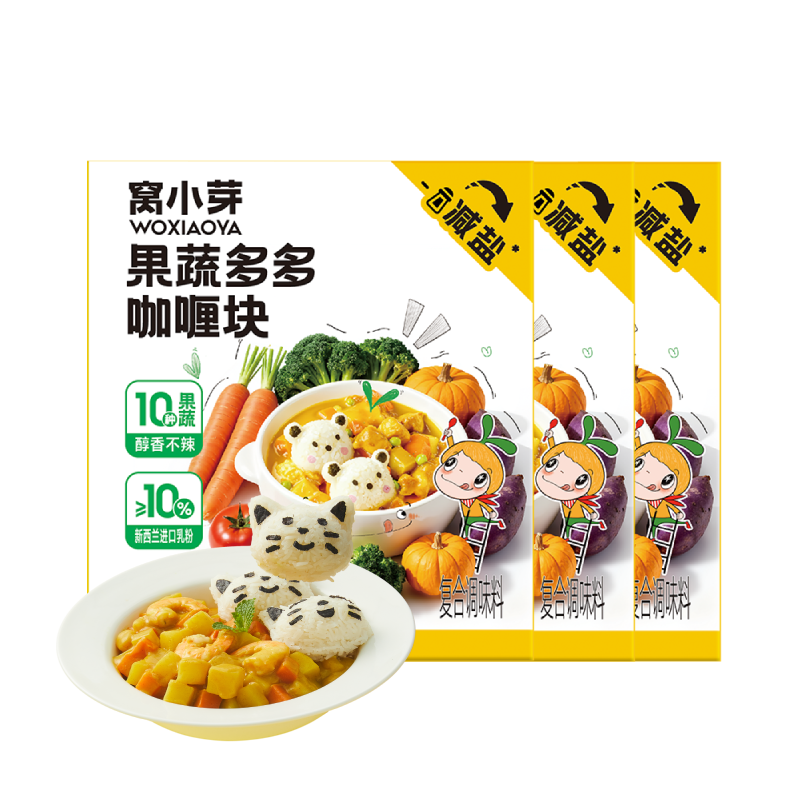 ���ڲ�������Сѿ ���߿�ି����0�����㾫��������ζ������ͯӤ�׶�����ʳ�� �����㡿���߿�ି�100g*3�� 37.9Ԫ