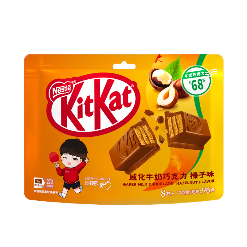 ȸ�� ����kitkat ����ţ���ɿ��� ���ζ96g(8ö) ������ʳ 15.98Ԫ/������47.94Ԫ��