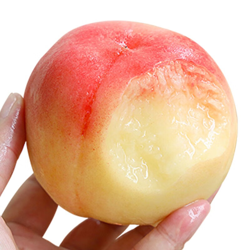 饭小鲜水蜜桃毛桃 当季新鲜水果脆甜桃子 现摘现发 实惠装4.5-5斤 单果100g+