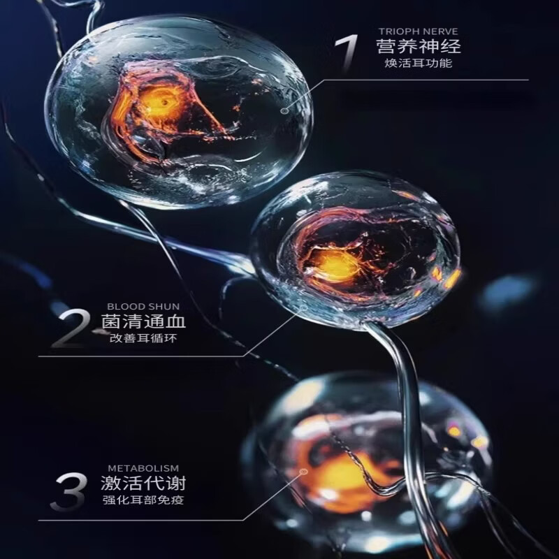 胖中来海奥司清耳宁克洛鸣宝脑神经性耳朵嗡嗡响 42g*1盒