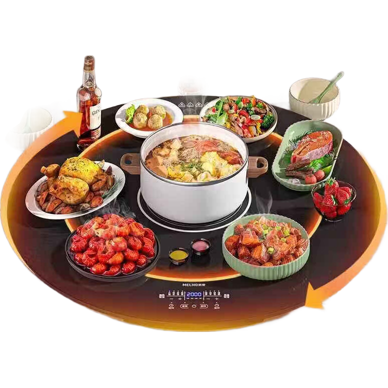 �ղ���ͬ��ů�˰�����Ȳ˰巹�˱��°���¯����������תԲ��ת�̻�����ܵ��¶๦�ܼ������� 90cm�綯��ת����¯�����-�� 499Ԫ