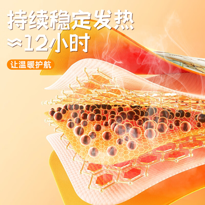 萱草【爆款联名】暖宝宝贴自发热贴长效持久暖贴大姨妈暖身暖手热敷贴 咪咪猫暖身贴 20片装【持续发热12h】
