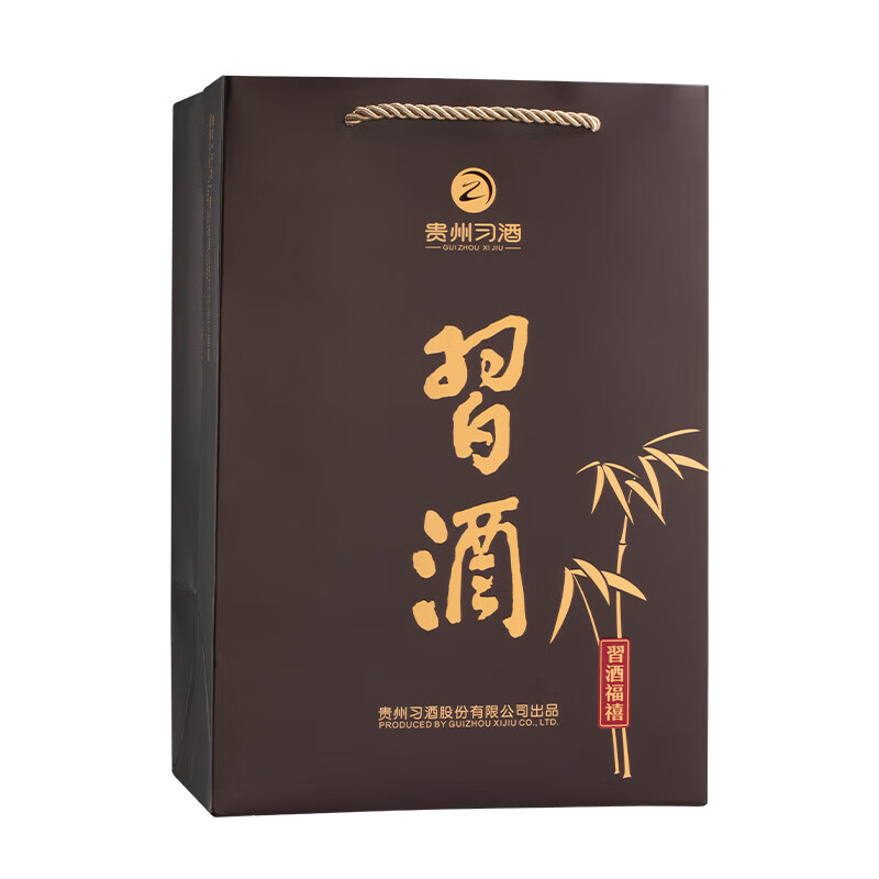 习酒福禧 53度酱香型酱酒白酒500ml礼盒款贵州名酒纯粮酿造年货送礼 53%vol 500mL 1瓶 习酒福禧
