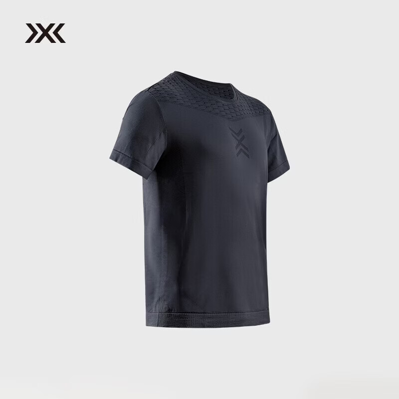 XBIONIC男士X-ENTIAL短袖T恤上衣男跑步健身日常休闲舒适透气26新款 极限黑 （XE-Y2X7S26M） L