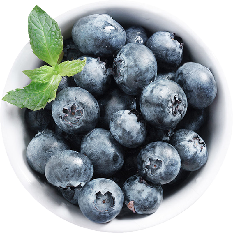 京鲜生 云南蓝莓18mm+4盒*125g+无抗每日鲜蛋30枚 源头直发包邮