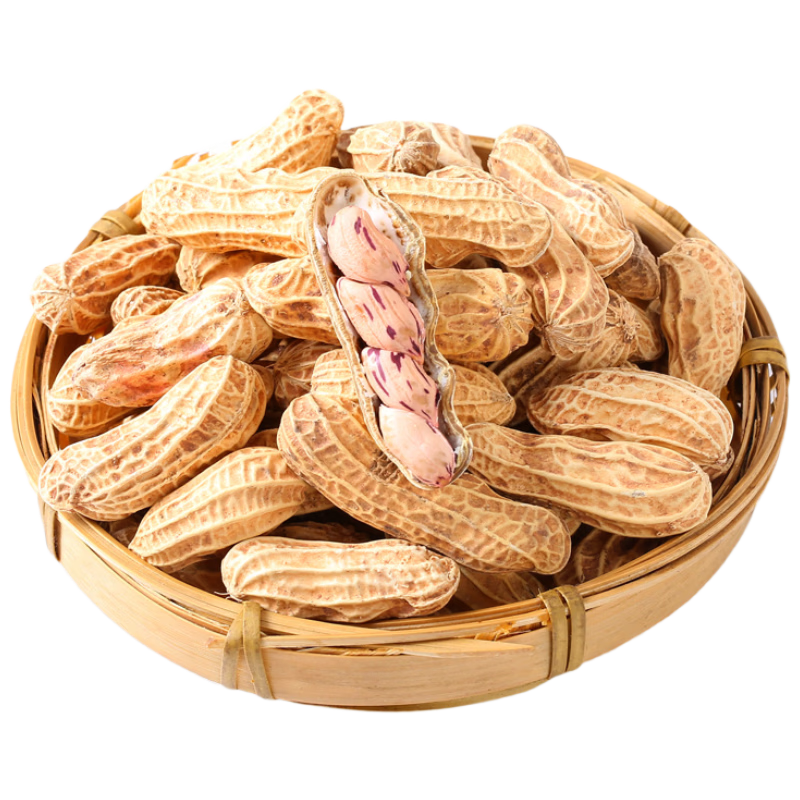 京鲜生 云南干七彩花生净重2斤 带壳晒干原味生花生 新鲜蔬菜 源头直发