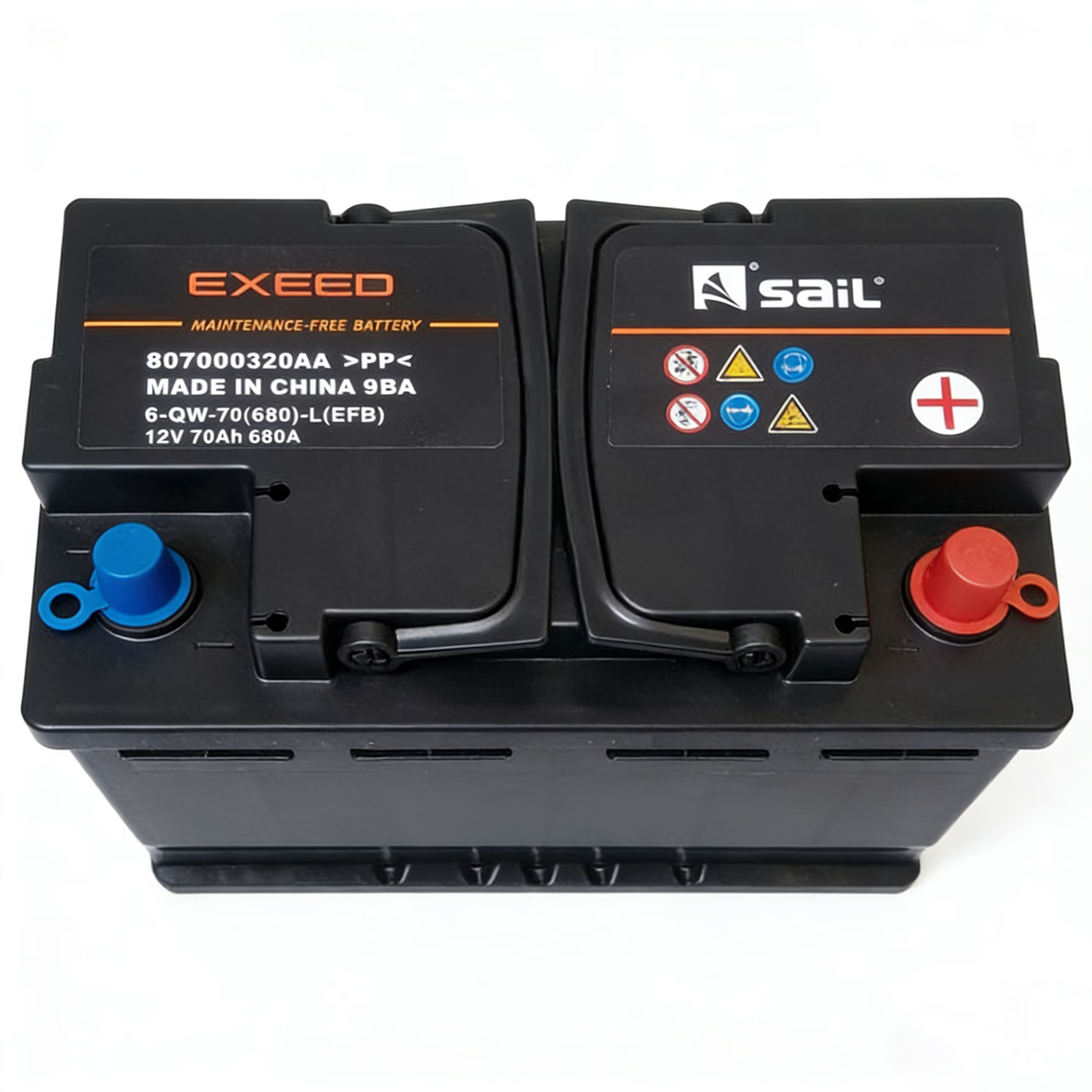 星途(EXEED)EXEED星途LX/追风TXL/凌云揽月星纪元瑶光汽车自动启停原装蓄电瓶 奇瑞星途原装增强型风帆H6-EFB70