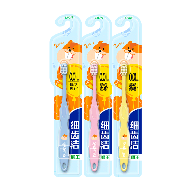 ʨ��(lion)ϸ�ݽ��ͯ��ˢ2������*3��ͯ��ϸ��ë��ˢ����װ��� 28.9Ԫ