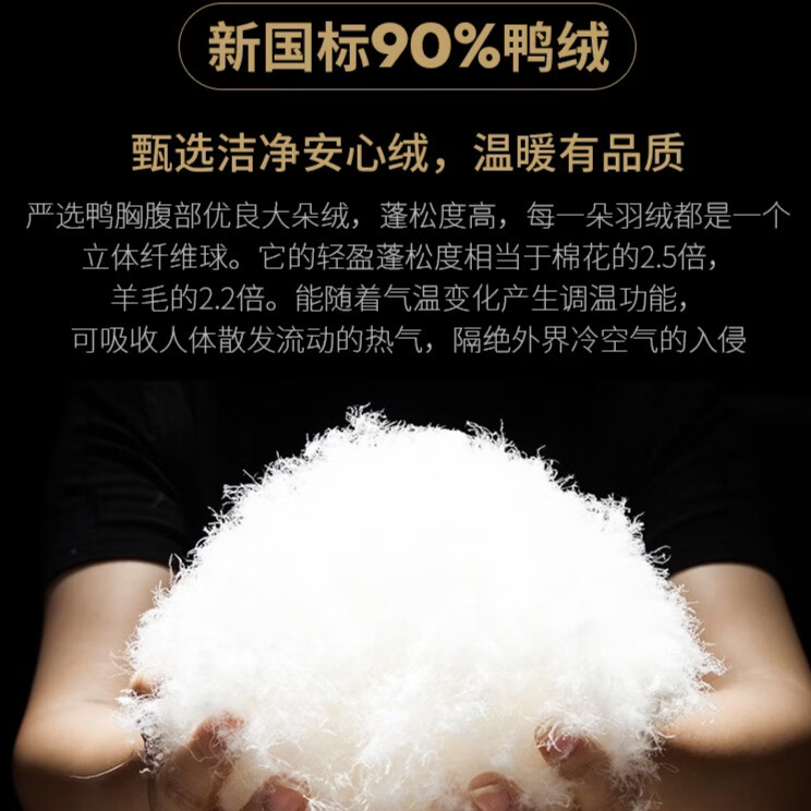 斯巴奴加厚羽绒服男短款2025冬季新款休闲连帽鸭绒保暖冬装外套潮 黑色 3XL