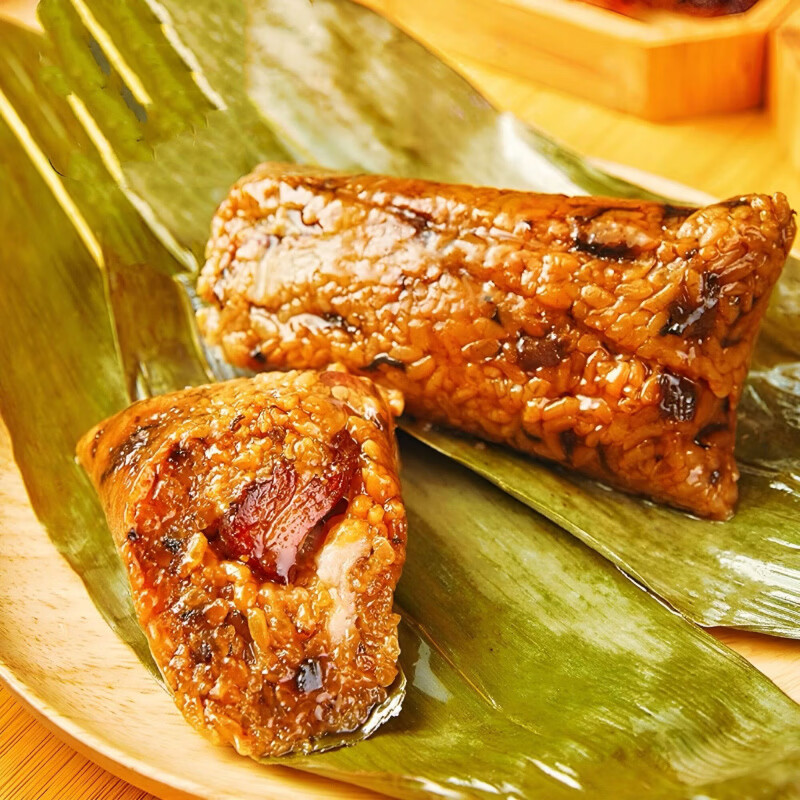 正宗嘉兴粽特产粽子梅干菜肉粽140克蛋黄肉粽手工真空粽早餐速食 福利(冲刺一万单不涨价)抢-抢-抢 10只豆沙粽【1300克】