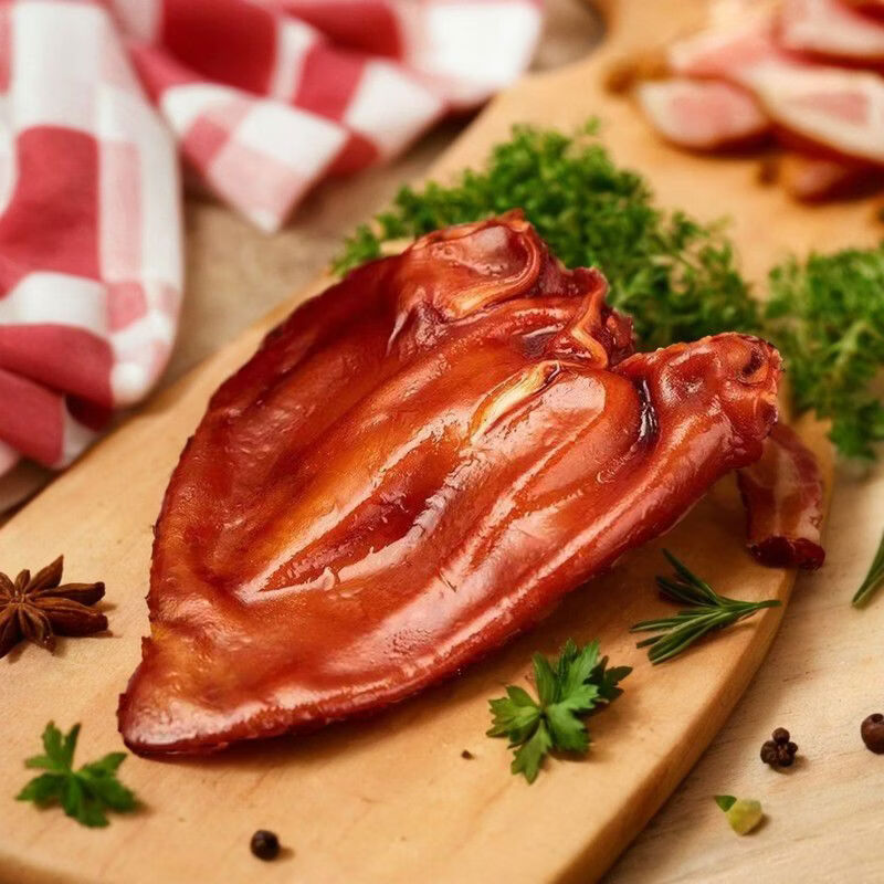 正宗酱卤五香猪耳整只卤味熟食真空装开袋即食下酒菜五香猪头肉 整只200g*1袋