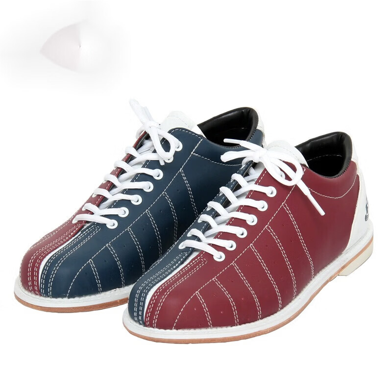 衣普西隆保龄球鞋新款大底保龄球公用鞋系带款多色选 红黑色（A-12） 53