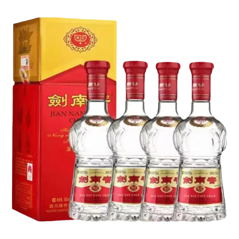 Jiannanchun/���ϴ� ˮ���� 52�� Ũ���� 4ƿ 500ml 1558Ԫ