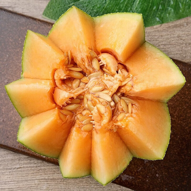 果食鲜丰海南哈密瓜水果整箱当季时令水果年货送礼 净重4.5-5斤【手工挑选】