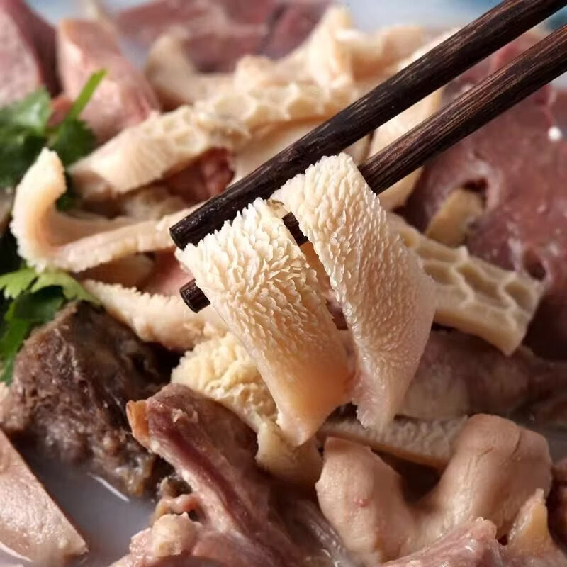 胖东来超市代购同款羊杂5斤无肝无肺即食内蒙古新鲜碎真空包装半 1斤 精品羊杂1斤装(不含料包)