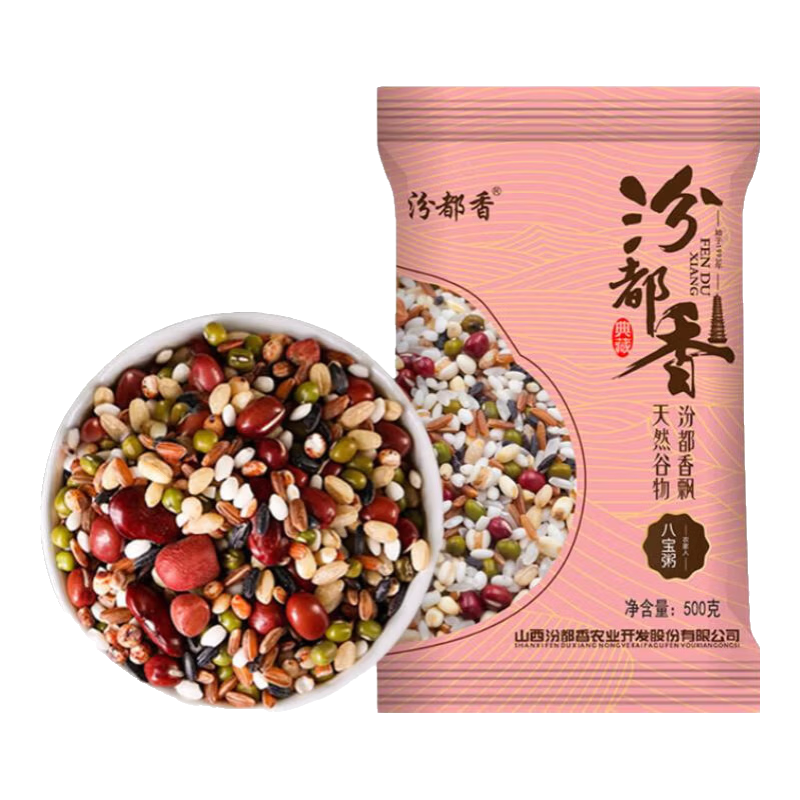 八宝粥米腊八粥大米红豆黑米糯米绿豆 五谷杂粮 八宝粥500g