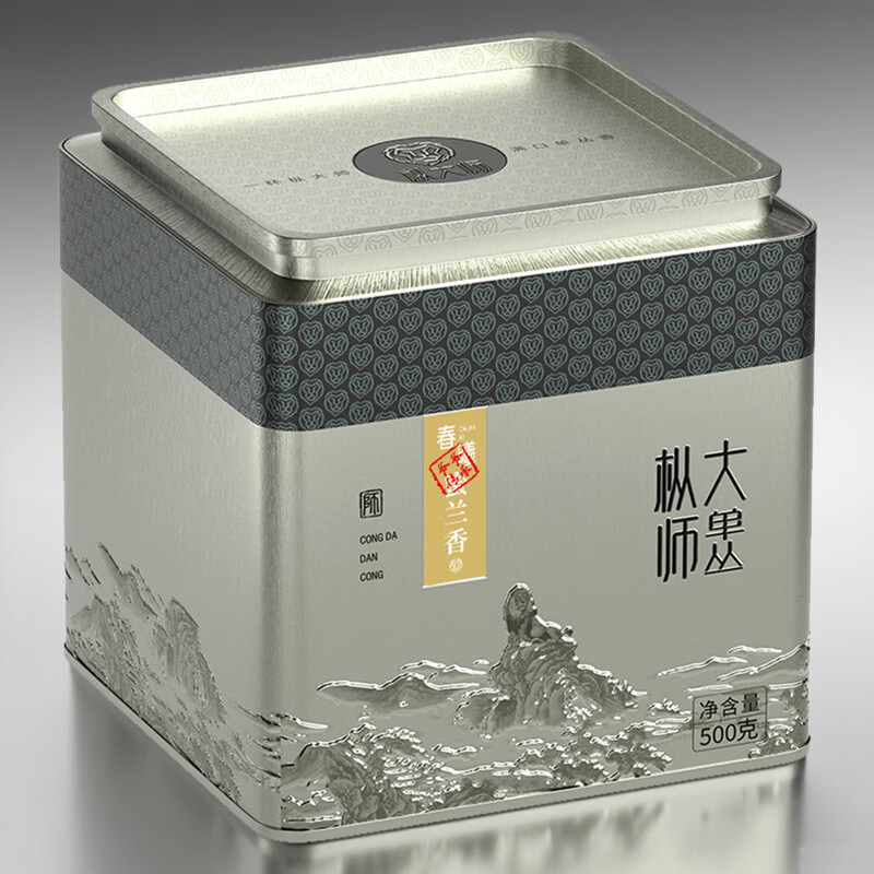 枞大师乌龙茶爷爷传承凤凰单丛蜜兰香特级500g足火礼盒单枞茶叶年货