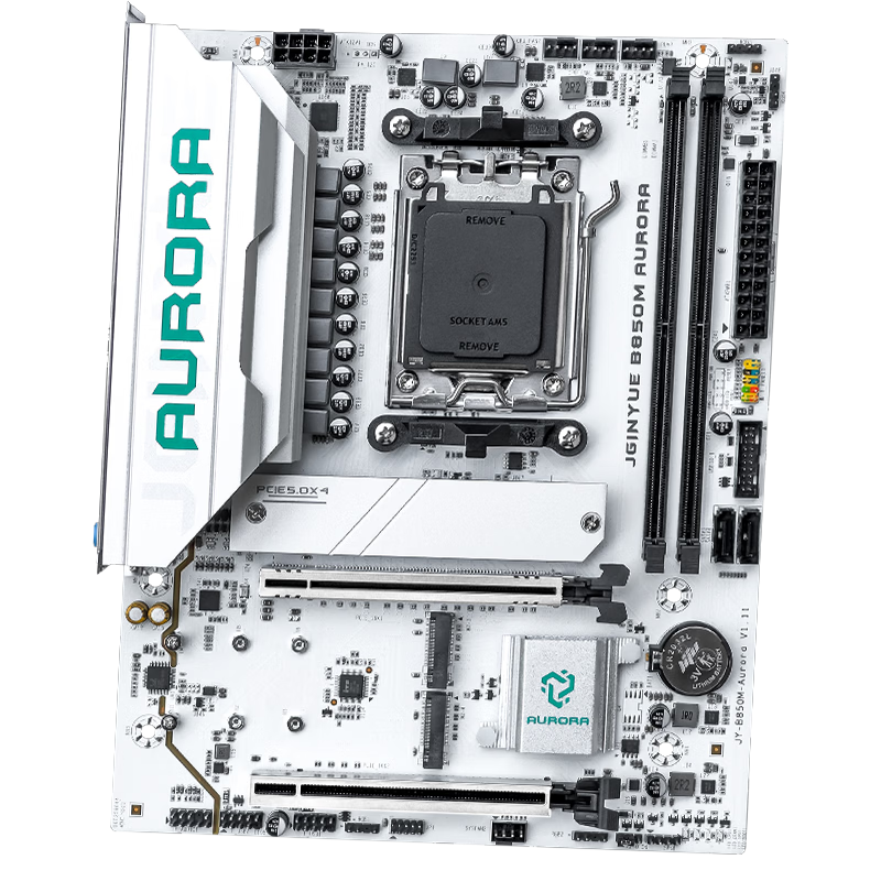 精粤 B850M AURORA DDR5 PCIE5.0 3A M AURORA 图 5