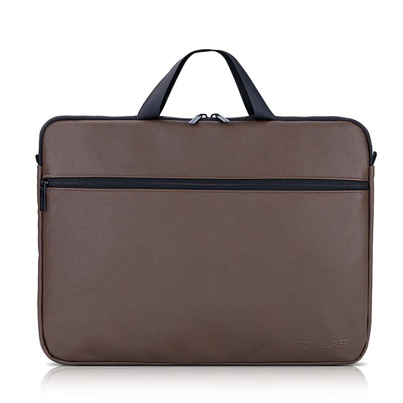 HUAODD华奇电脑助手笔记本包适用于联想戴尔华硕惠普苹果小米华为轻薄本14英寸 焦黄色