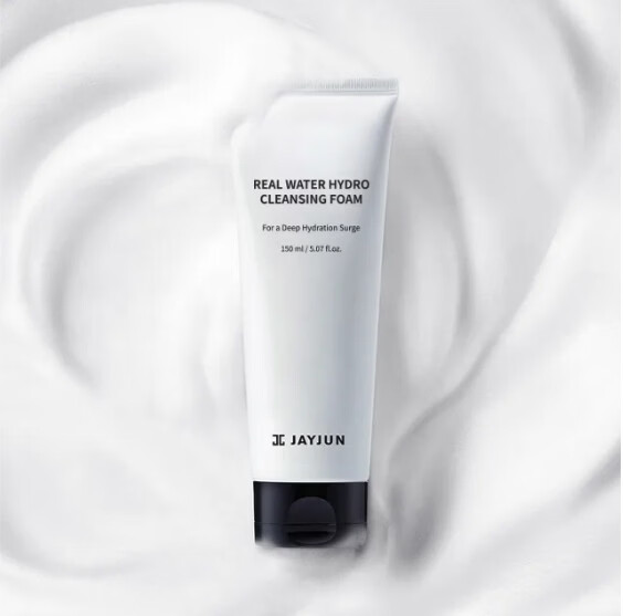 幻真韩国进口jayjun捷俊水光洗面奶清洁毛孔洁面乳保湿泡沫150g医用