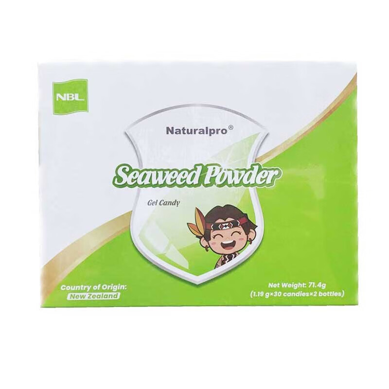 纽贝乐宝宝海藻钙儿童宝宝dha维生素d营养补充 海藻钙*60粒