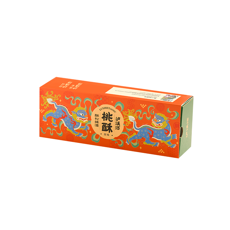 泸溪河原味经典功夫桃酥320g礼盒装