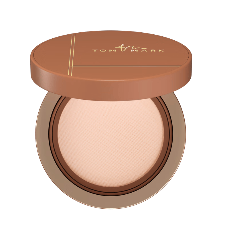 TOM MARK榛果遮瑕气垫bb霜粉底液白皙色12g 一正两替