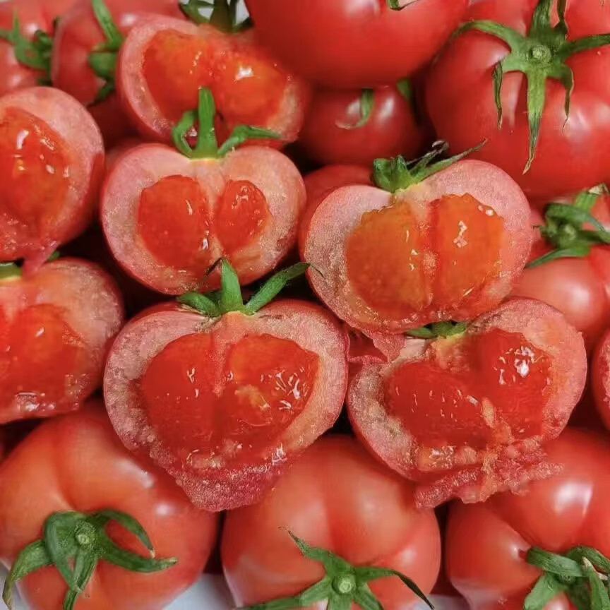 果鲜巢陕西泾阳普罗旺斯水果西红柿自然成熟沙瓤番茄当季新鲜蔬菜4.5斤 普罗旺斯水果西红柿 5斤 净重4.5斤 小果70克以上