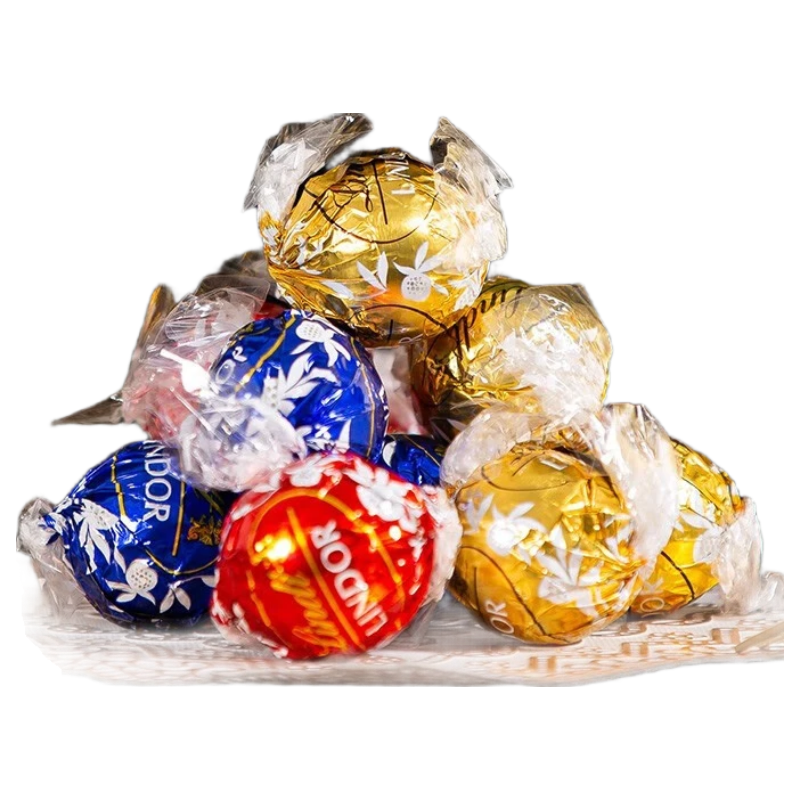 瑞士莲（LINDT） 软心黑巧克力散装喜糖新年巧克力零食礼包 瑞士莲混合口味3个口味250g散装