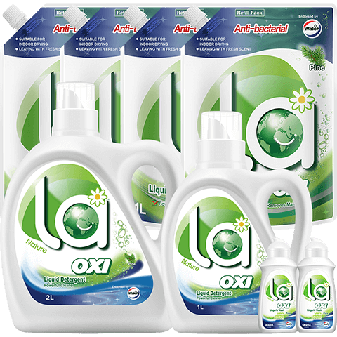 ��¶ʿ la����ϴ��Һ ��ľ�����װ 2L+1L+1L*4+90ml*2 89.9Ԫ