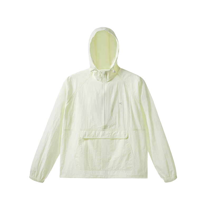 VVC防晒衣女夏季透气时尚防紫外线亲肤百搭防晒服 奶油米 L