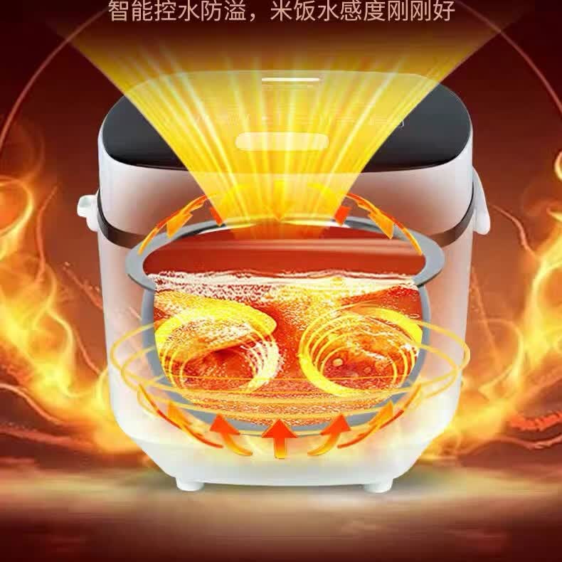 惠百施原装全纯钛内胆电饭锅无涂层医用级别电饭煲家用锅低糖纯钛电饭煲多功能智能预约 单锅十内胆