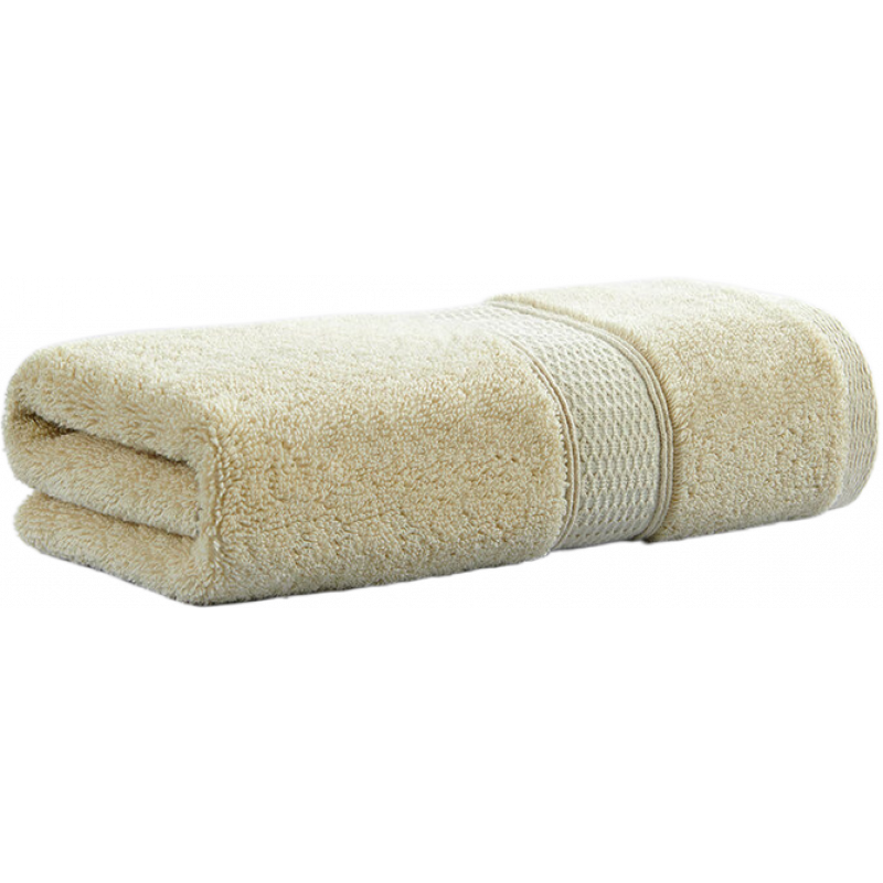 孚日（SUNVIM ）加厚吸水可視臟感毛巾家用成人面巾 【棕】萊頓毛巾 1條