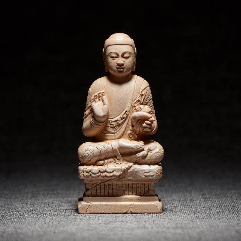 北齐释迦牟像立体冰箱贴回归河北博物院文创纪念 北齐释迦牟像立体冰箱贴回归河北博物院文创纪念