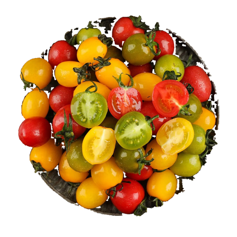 京鲜生千禧红黄双拼小番茄2.8斤单果5g+ 新鲜蔬菜 源头直发