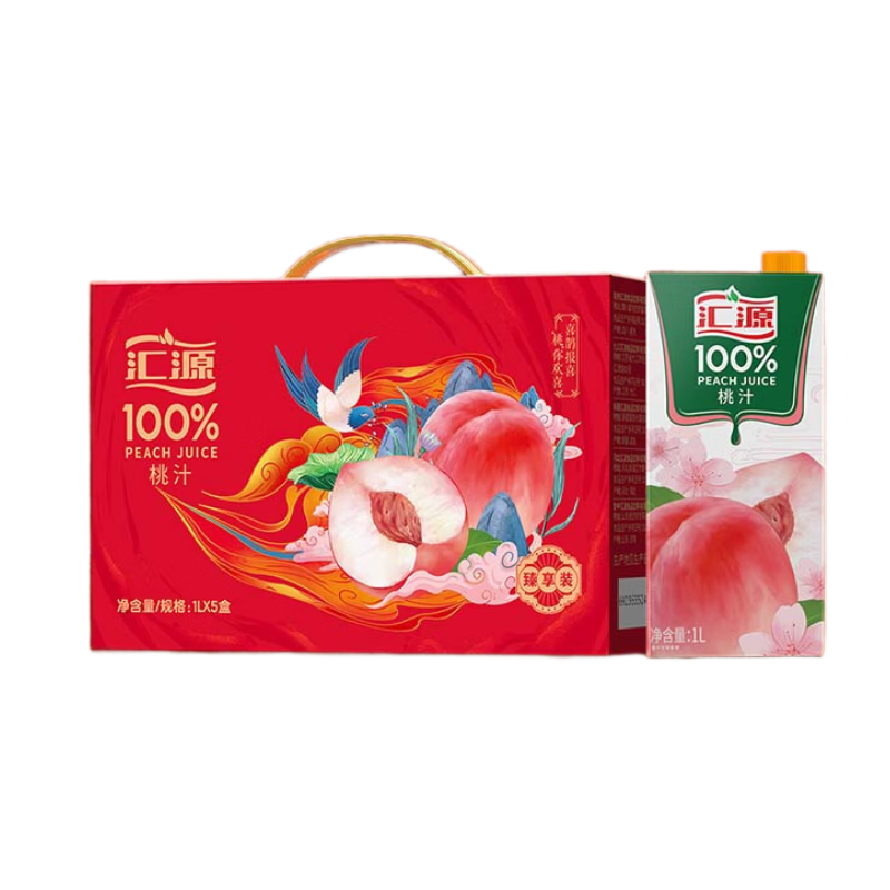 ��Դ 100%��֭��֭���� 1Lx5�� ���װ 51.9Ԫ