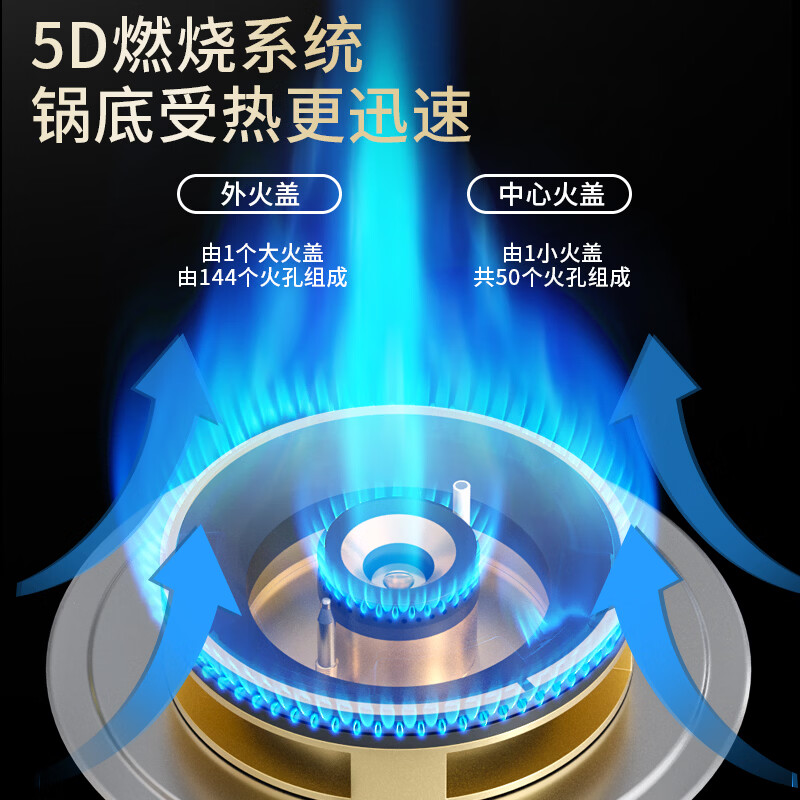 容声燃气灶液化气天然气单灶煤气灶一级能效天然气5.2KW猛火家用单眼炉燃气灶台式嵌入式猛火炉具 【旗舰款】纯铜炉头+猛火直喷+独立定时 液化气(煤气罐5.0KW)