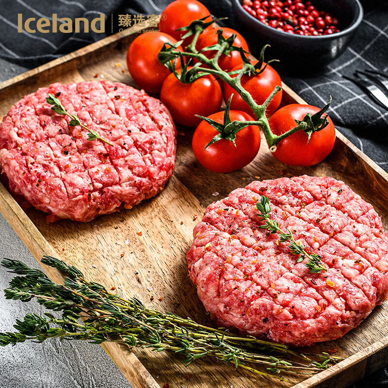 臻选客（Zhenxuanke） 澳大利亚进口 和牛汉堡肉饼 牛肉生鲜 汉堡肉饼 10*100g