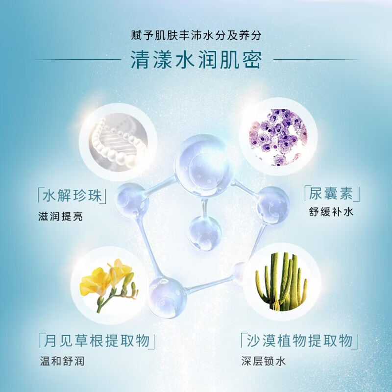 京润珍珠(gNPearl)盈润保湿霜50g 保湿面霜补水保湿霜男女 护肤品 清漾水润晶透保湿霜50g*2罐