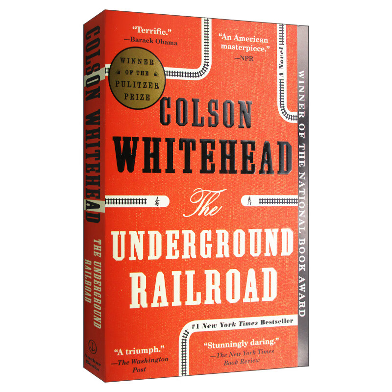 The Underground Railroad 英文原版 地下铁道 英文版 2017普利策小说奖