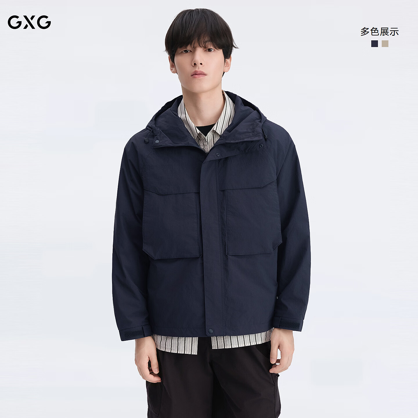 GXG��װ ��ӡ����ñ�ڴ���ƹ�װʱ�мп˿������� 26�괺��Ʒ ����� 2XL 509Ԫ