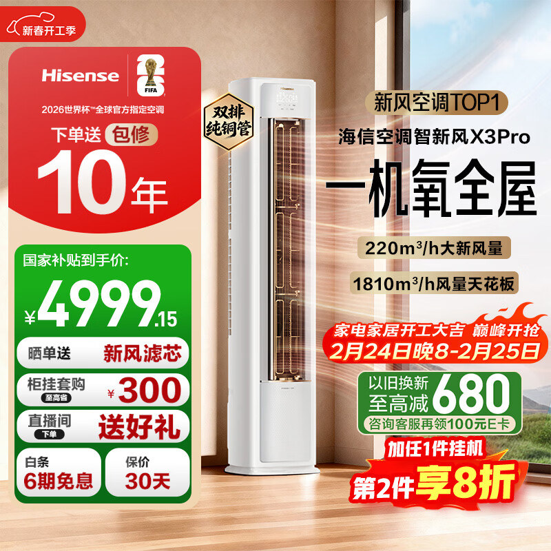 Hisense/���� �·� X3 Pro ��3ƥ ��� KFR-72LW/X300Pro-X1 