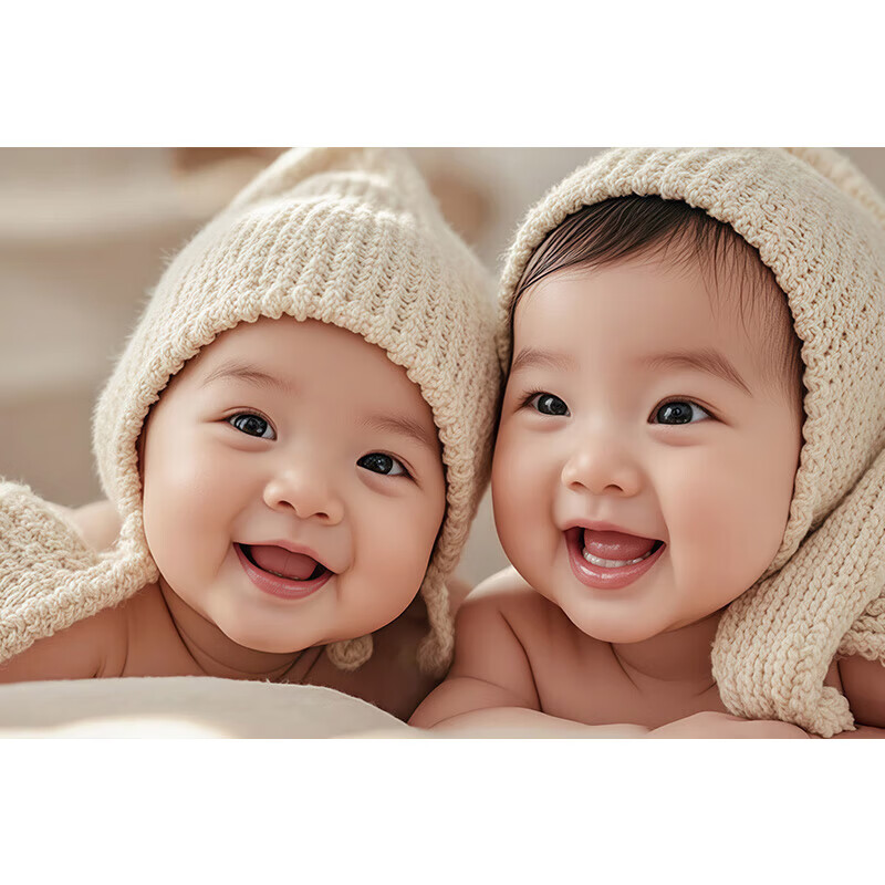 宝宝画报墙贴画送子图求子助备孕卧室年画娃娃床头龙凤胎宝宝海报 宝宝画102 宽120cm-高80cm 京东折扣/优惠券