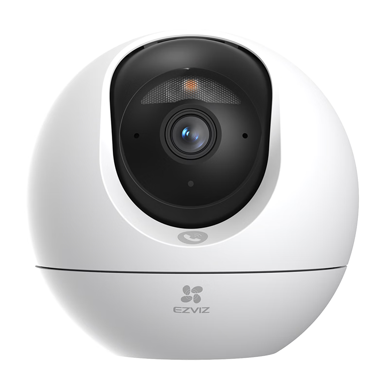 螢石C6C 800萬像素監(jiān)控?cái)z像頭家用云臺(tái)4K極清無線wifi手機(jī)遠(yuǎn)程語音通話監(jiān)控器360度帶夜視遠(yuǎn)程監(jiān)控 新C6C【800萬智能全彩版】 攝像頭+64G高速卡【下單升級(jí)128G】