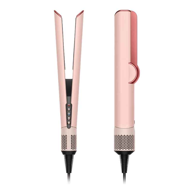 戴森（DYSON）【日本直郵】HS07美發(fā)直發(fā)器直板夾不傷發(fā)直卷兩用卷發(fā)棒頭發(fā)拉直熨板 海外版【需變壓器】 HT01-KP【25春季限定櫻花櫻桃】