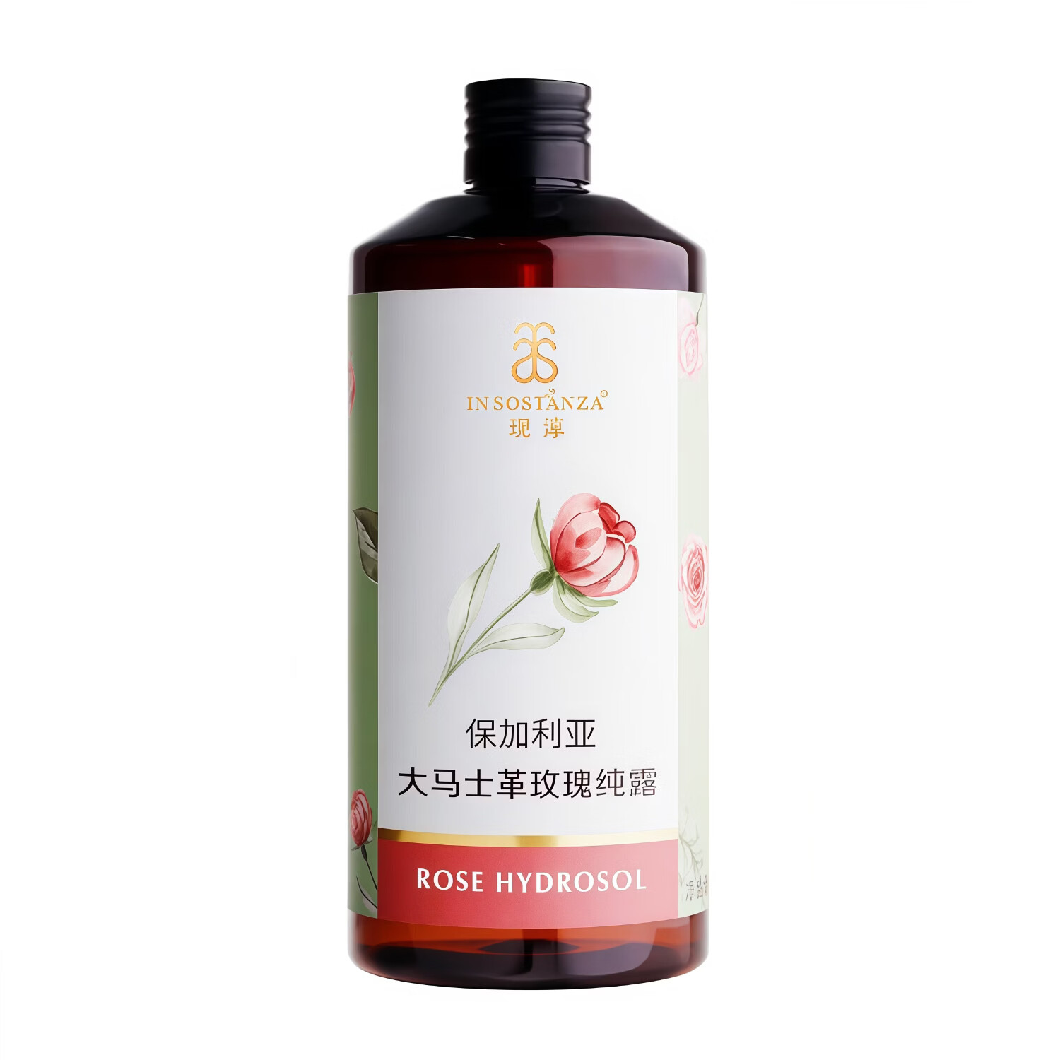 芳香世家保加利亚大马士革玫瑰纯露玫瑰水  护肤补水保湿纯露头道原液 500ml